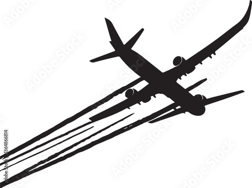 Pilot Cockpit Silhouette Vector Bundle
