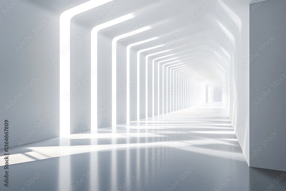 Abstract white background. Minimal geometri Abstract white background. Minimal geometri
