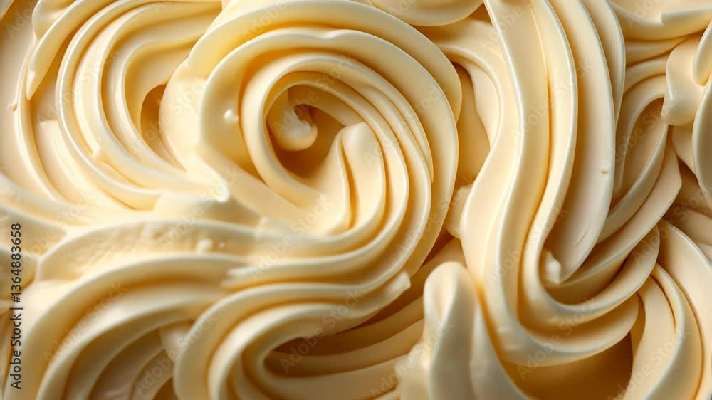 Creamy butter swirls in soft yellow tones for culinary use Creamy butter swirls in soft yellow tones for culinary use