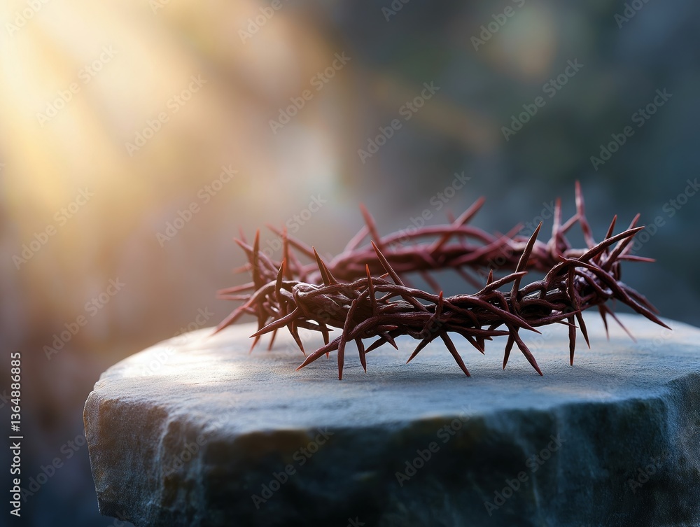 Fototapeta premium Crown of Thorns Still Life