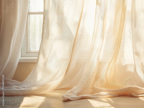 Breeze Moving Sheer Curtain