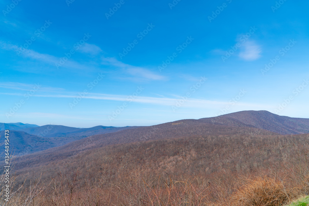Sunlit Serenity in the Blue Ridge Mountains Sunlit Serenity in the Blue Ridge Mountains