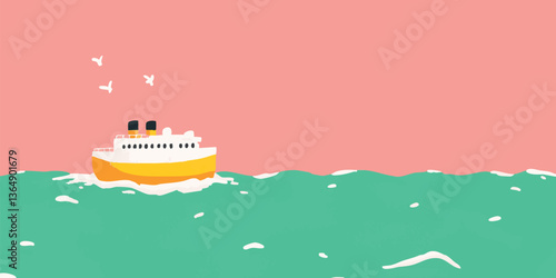 A stylized illustration cap...
