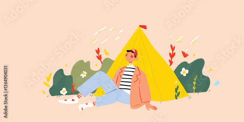A relaxed individual enjoys...