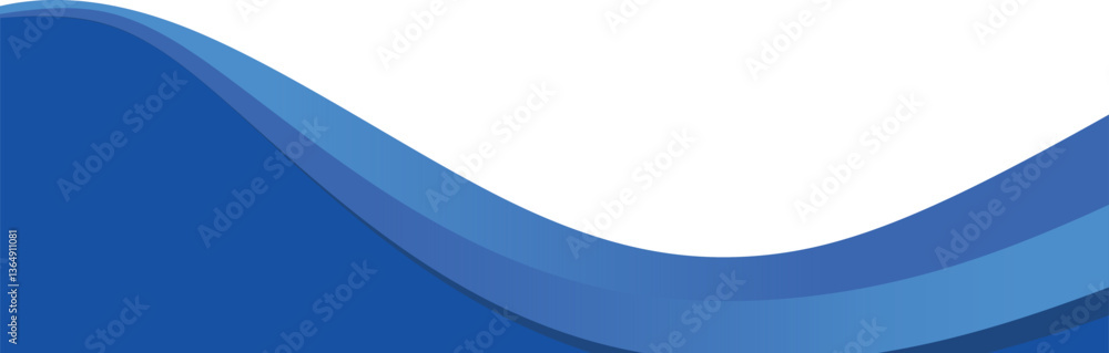 Elegant Wave Footer Decoration Elegant Wave Footer Decoration