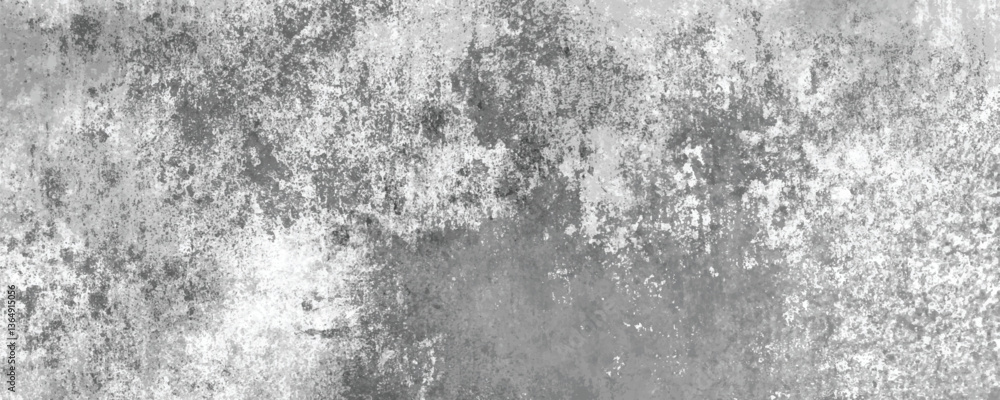 Fototapeta premium A Dark and Dramatic Grayscale Texture on a Gritty and Rough Concrete Wall