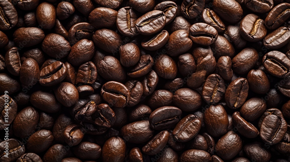 Close up coffee beans background Close up coffee beans background
