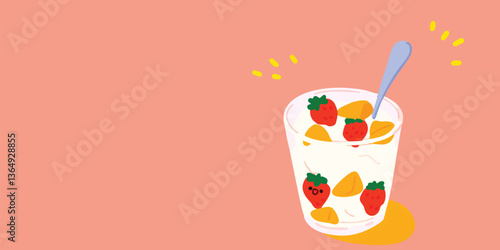 A delightful glass filled w...