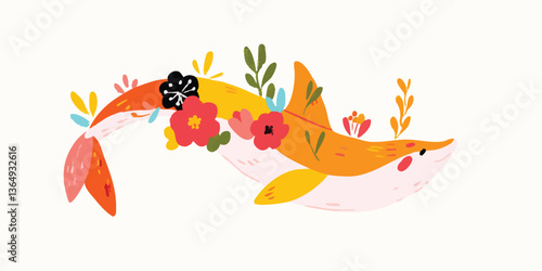 A whimsical illustration of...