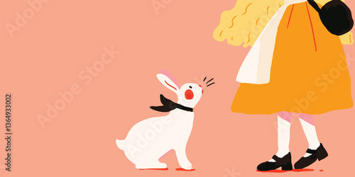 A whimsical illustration de...