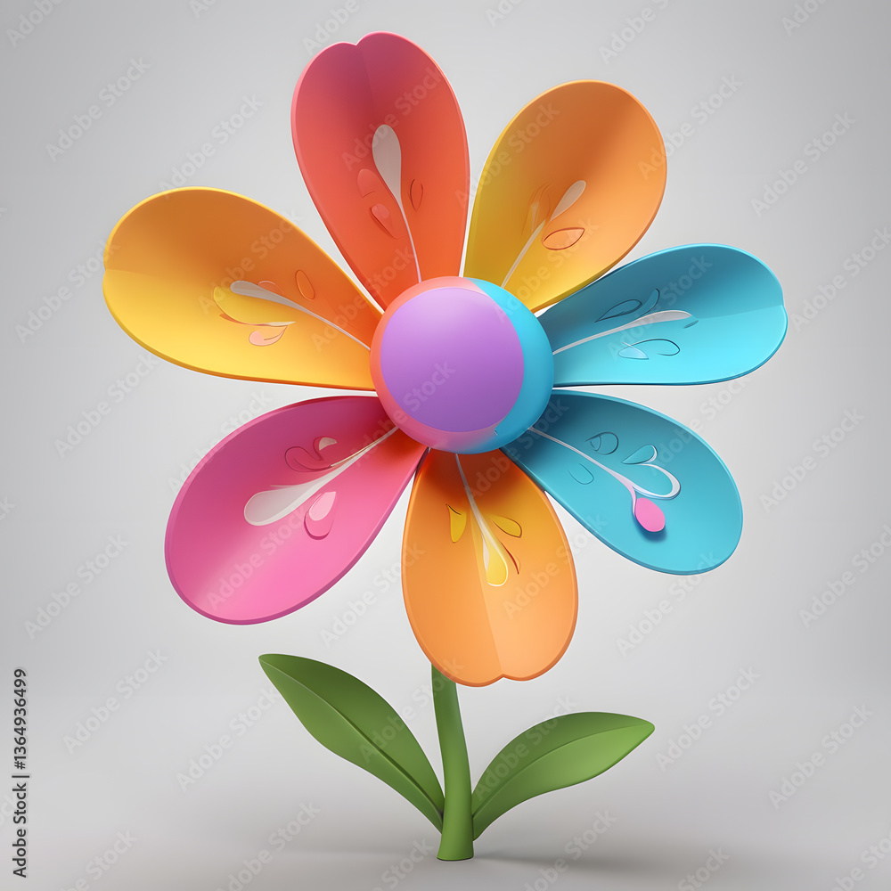 abstract flower illustration abstract flower illustration