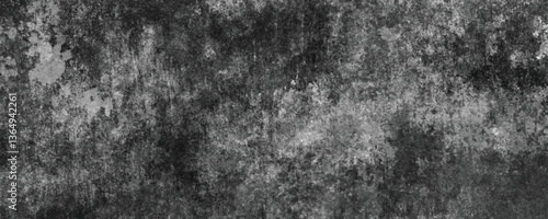 The Grit and Grime of a Distressed and Worn Cement Wall with an Urban and Industrial Feel

