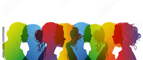 icona, sagoma, silhouette, donna, volto,  profilo, bellezza, femminile, estetista, 