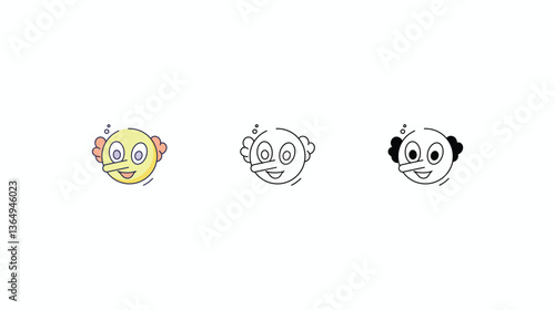 Liar icons set Line and Glyph black vector icon stock illustration