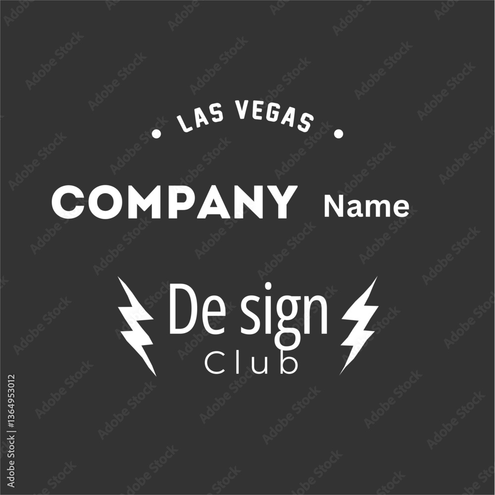Fototapeta premium Retro Badges logo Design