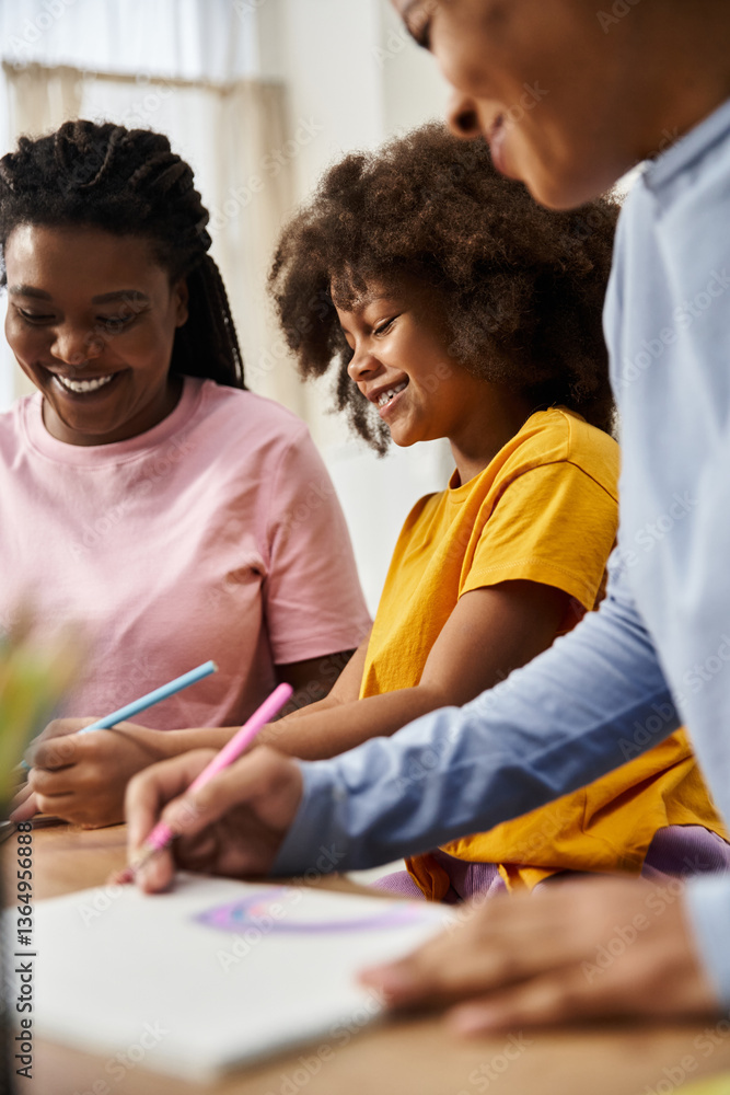 Celebrating creativity and connection in a loving lgbt family with their daughter Celebrating creativity and connection in a loving lgbt family with their daughter