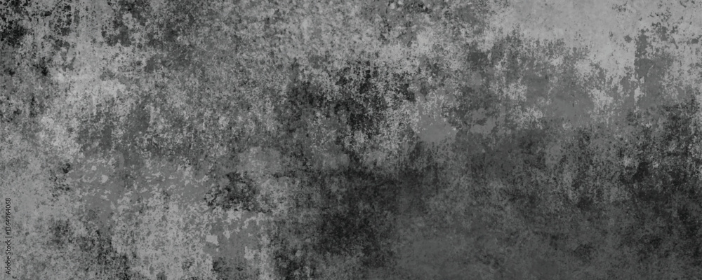 Fototapeta premium The Timeworn and Scratched Surface of a Darkened Concrete Wall with Industrial Appeal