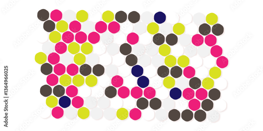 Retro geometric hexagon seamless pattern. Abstract colorful hexagon background vector design. Retro geometric hexagon seamless pattern. Abstract colorful hexagon background vector design.