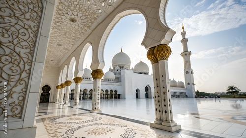 interior of a mosque