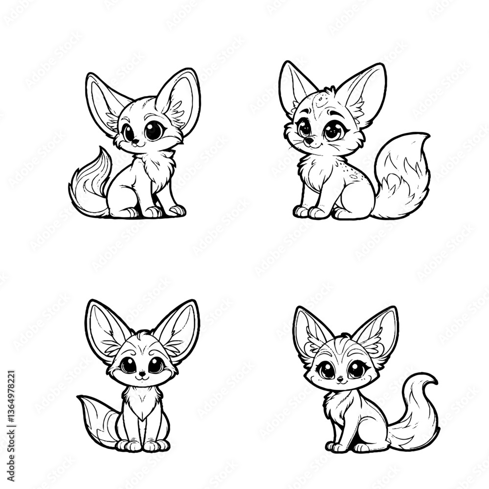 Obraz premium Fennec Fox...