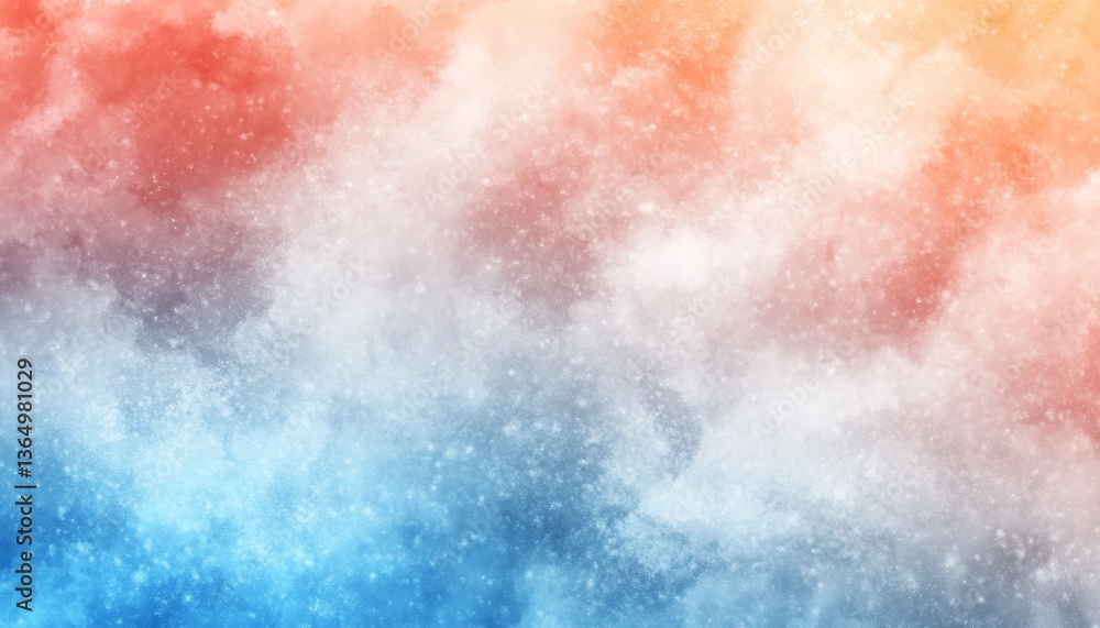 Fototapeta premium Abstract Pastel Watercolor Background, Delicate Floral Hints, For Feminine, Romantic Designs