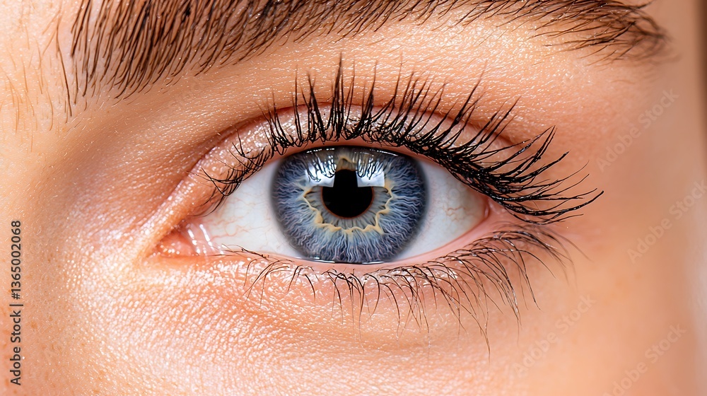 Obraz premium Close-up of a woman's eye