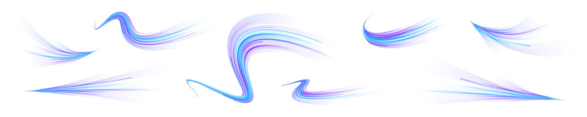 Png liquid twirling line spray water wave light blow blue cool flowing wavy purification air curve wind cyberspace blurred flow neon expressway speed effect background abstract bright vector  