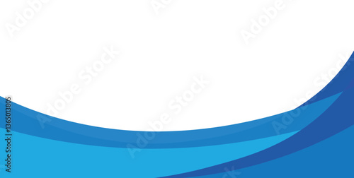 Abstract Blue Line Art – Curved & Wavy Patterns for Book Covers, Ebook Templates & Background Textures – Editable EPS, AI
