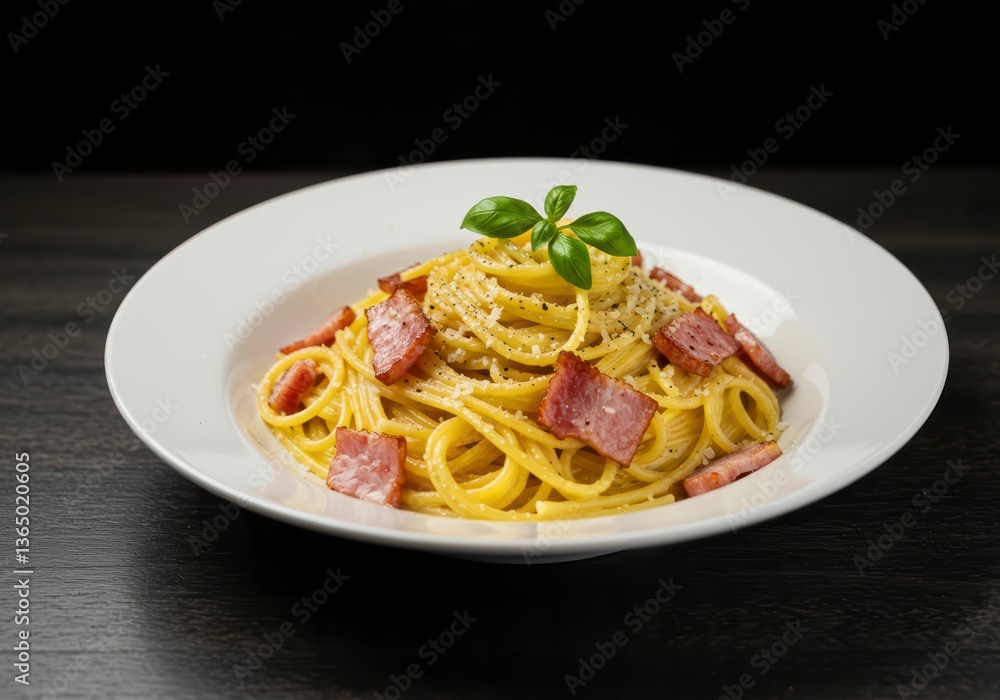 Traditional Italian spaghetti carbonara, rich and creamy with crispy guanciale and aged pecorino. Traditional Italian spaghetti carbonara, rich and creamy with crispy guanciale and aged pecorino.