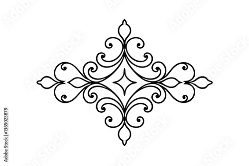 abstract floral ornament