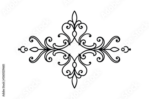 abstract floral design
