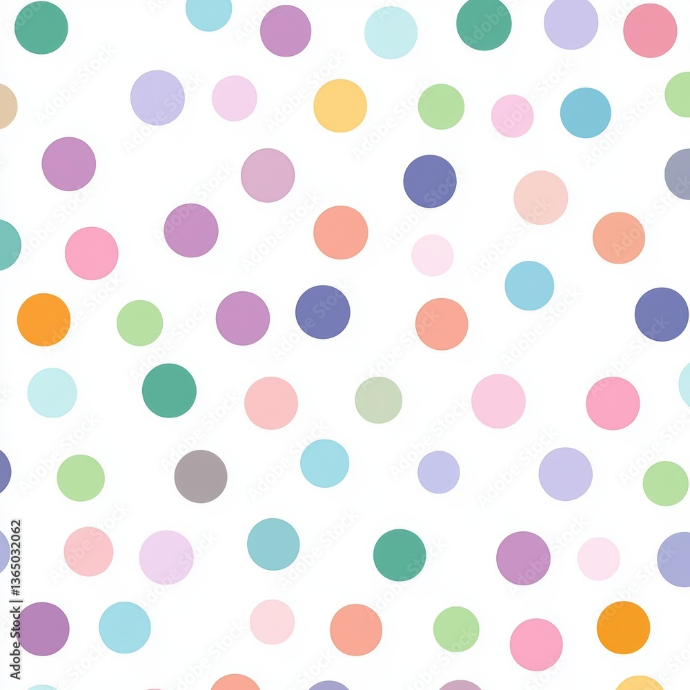 Pastel Polka Dot Pattern Pastel Polka Dot Pattern