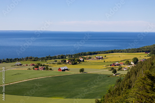 Ausblick auf den Vättern in Schweden 1