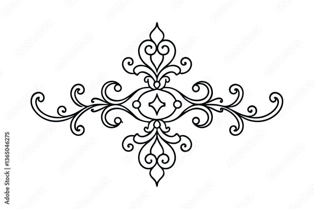 vector floral ornament vector floral ornament