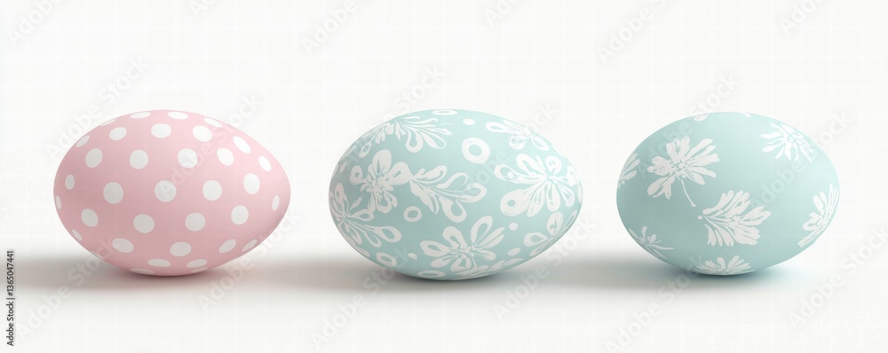 Happy Easter day with Colorful Easter eggs,Spring holiday,Happy easter eggs,festive clip art,Happy Easter greeting card, poster, banner template,april festive concept.