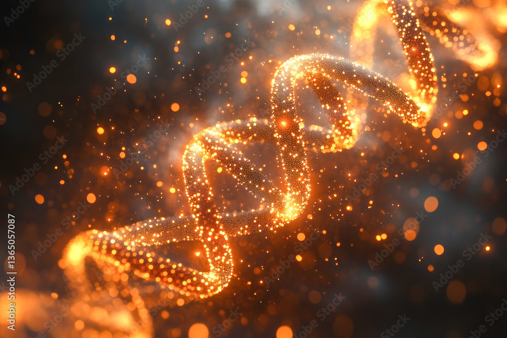 A stunning visual of a glowing DNA helix, symbolizing life, genetics, and the essence of existence. A stunning visual of a glowing DNA helix, symbolizing life, genetics, and the essence of existence.