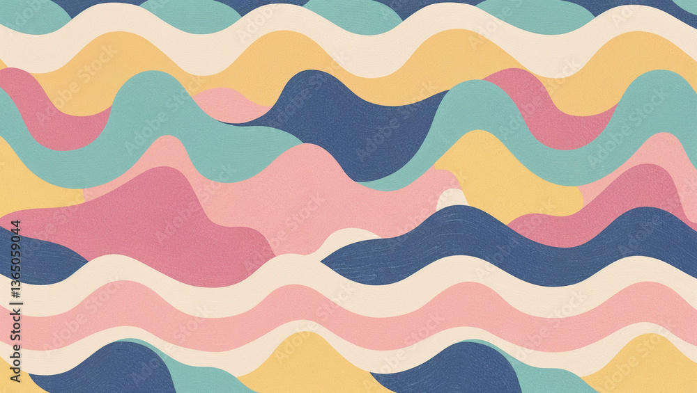 Colorful Abstract Waves Colorful Abstract Waves