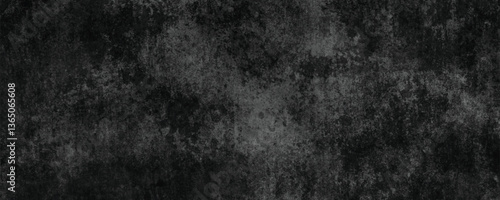 A Rugged and Naturally Corroded Cement Wall with Dark and Weathered Patterns

