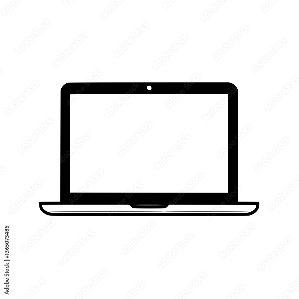 Sleek modern laptop design with a clean minimalist aesthetic Ideal for productivity and digital creativity Sleek modern laptop design with a clean minimalist aesthetic Ideal for productivity and digital creativity