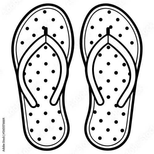 pair of flip flops
