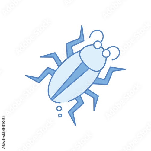 Cockroach Icon vector