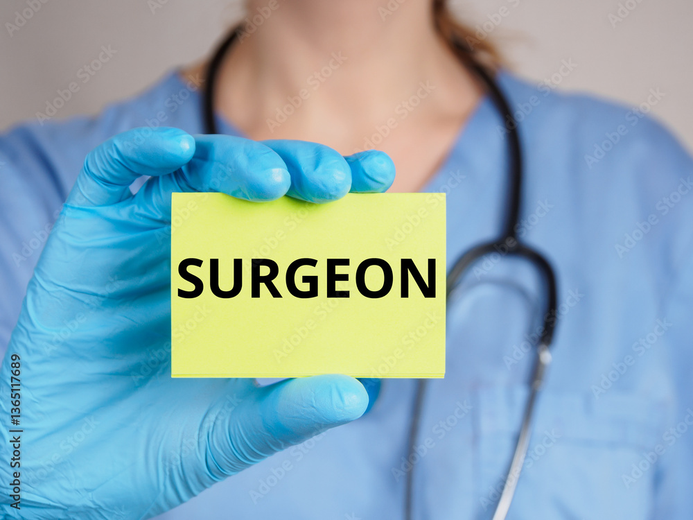 Surgeon title: names of medical specialties Surgeon title: names of medical specialties