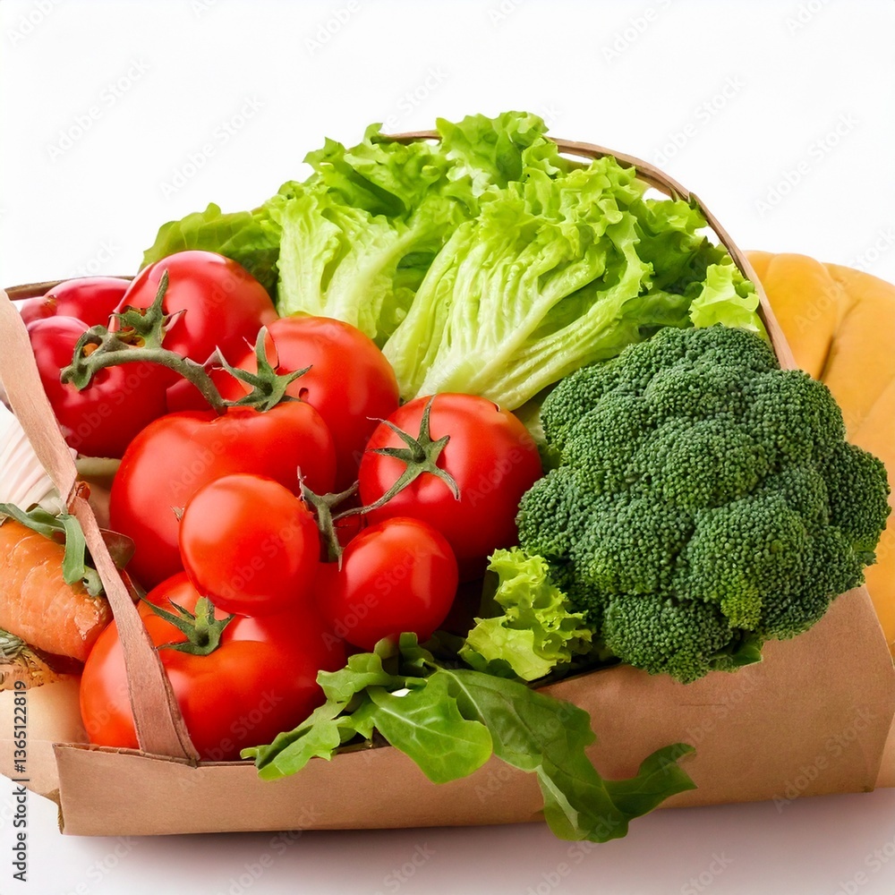 Salad. Vegetables in bowl. Red tomatoes, bell pepper, cucumber, black olives, onions and tofu. Salad bar for healthy meal. Vegetarian bowl of salad