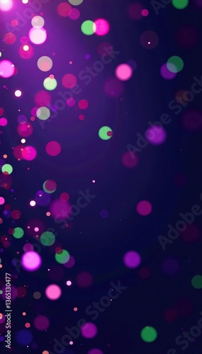 Shimmering purple and green confetti background perfect for Halloween, Mardi Gras, Easter, proms, dances, celebrations, copyspace,  Mardi Gras,  dances