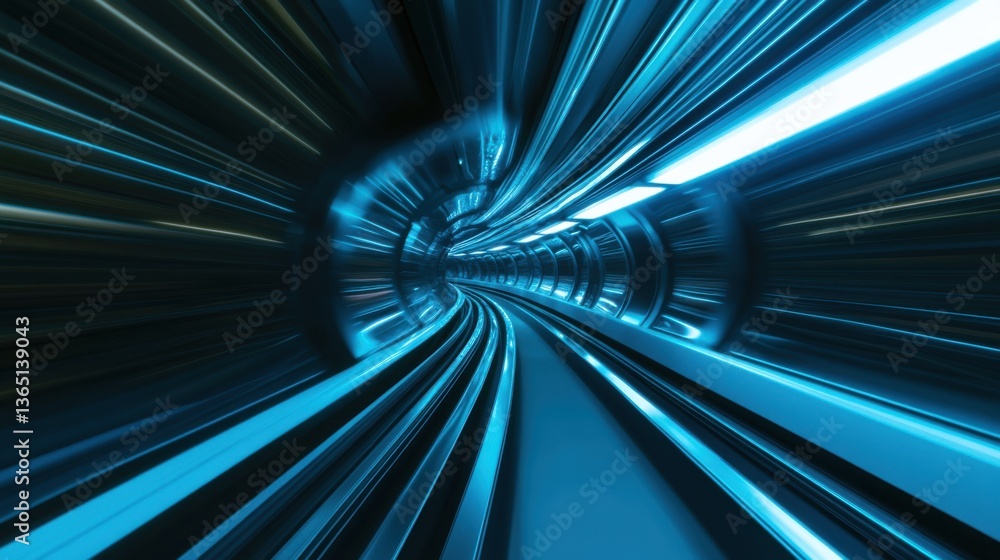 A futuristic AI powered underground transportation network, high-speed autonomous pods transporting passengers in a seamless tunnel system, Smart mobility tech style A futuristic AI powered underground transportation network, high-speed autonomous pods transporting passengers in a seamless tunnel system, Smart mobility tech style