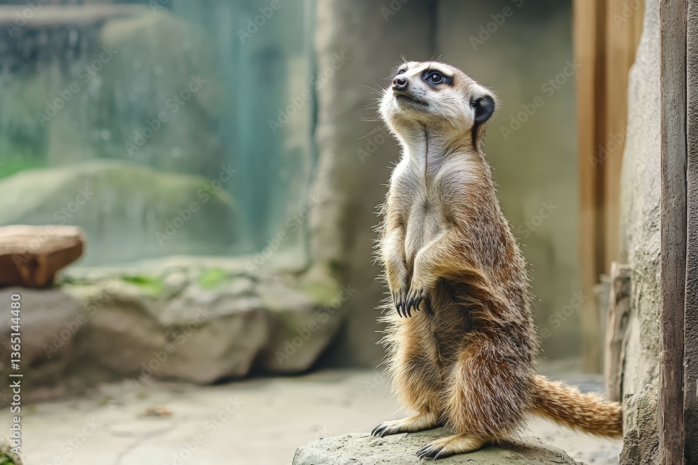 Fototapeta premium Lama close-up, Hyper Real. Beautiful simple AI generated image
