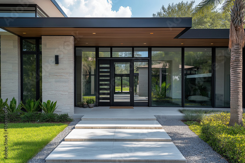 Wallpaper Mural Modern Door Design, High Key Warmth Torontodigital.ca