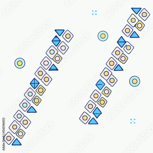 Pattern - Editorial Vector SVG Illustration