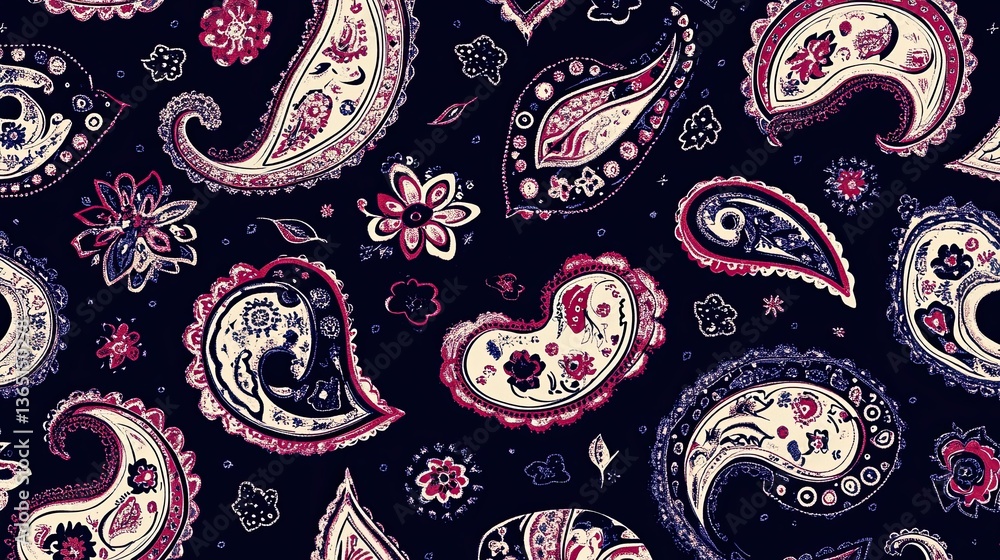 Naklejka premium Whimsical Palette of Shapes and Textures