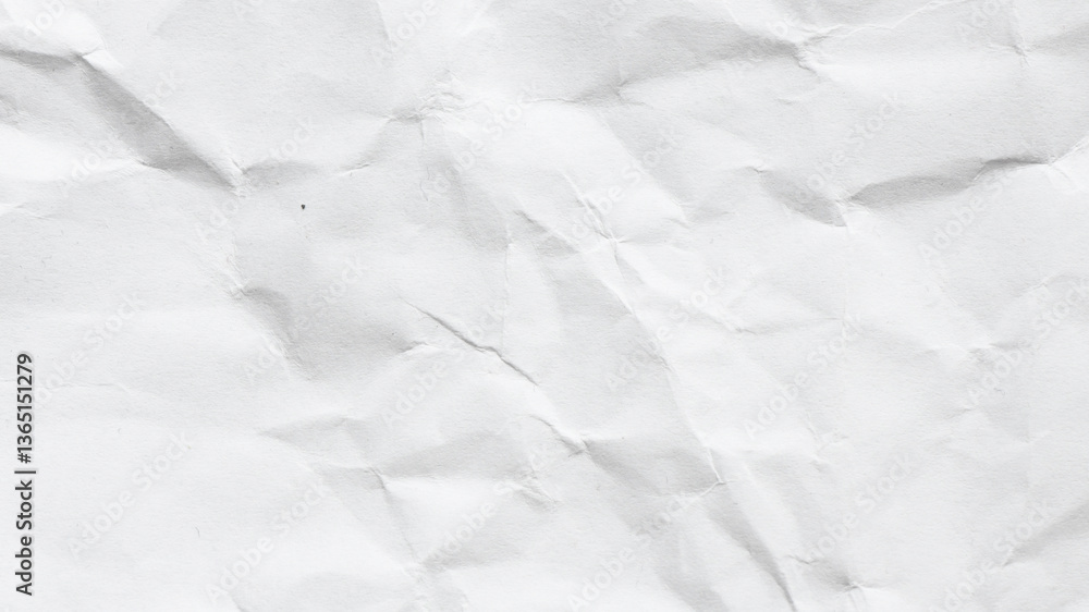 Fototapeta premium Bright paper, white paper texture as background or texture.